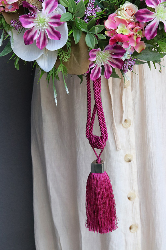 Georgia, wianek z chwostem na drzwi