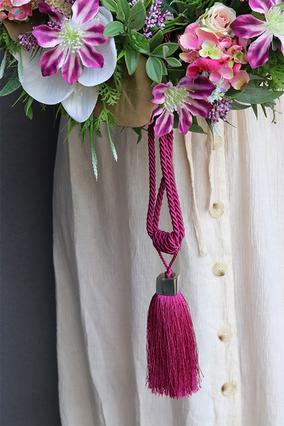 Georgia, wianek z chwostem na drzwi