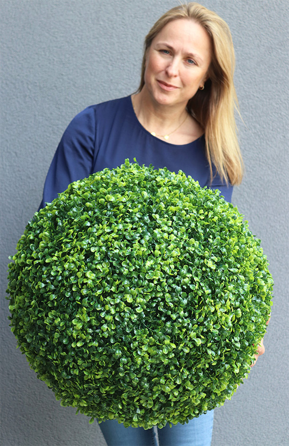 kula bukszpanowa / sztuczny bukszpan, śr.50cm 