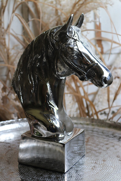 Horse, elegancka figurka koń, wym.25x18x9cm