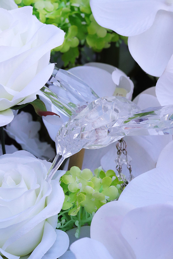 Auralis Fiberglass, podłogowa dekoracja kwiatowa