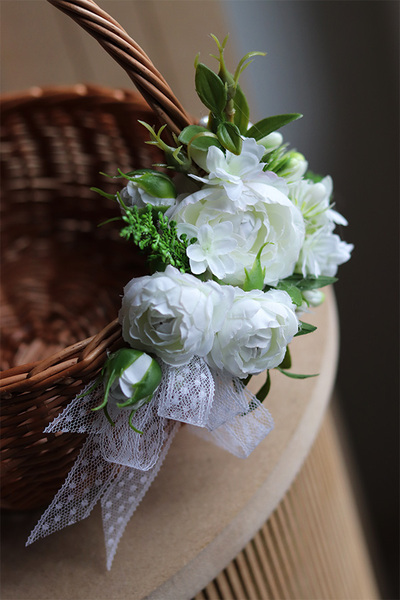 Mini Greta, dekorowany koszyczek wielkanocny