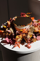 Boho Eucalipto, dekoracyjny wianek ze stabilizowanych roślin