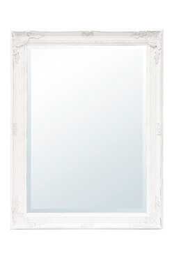 Palazzo White A, lustro w białej ramie, wym.81.5x61.5cm