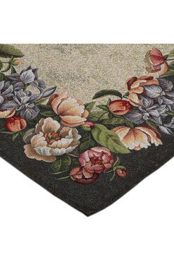 Bukiet Klasyczny, obrus gobelinowy serweta, 98x98cm