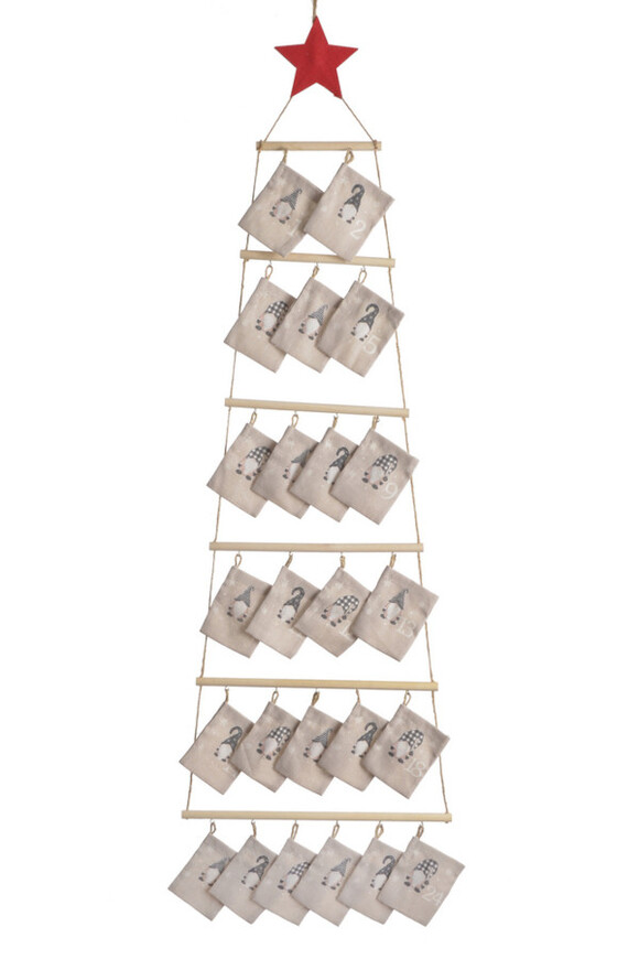 Rizdviani, kalendarz adwentowy z kieszonkami