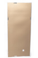 Ludmiła, lustro w barokowej ramie, białe złoto