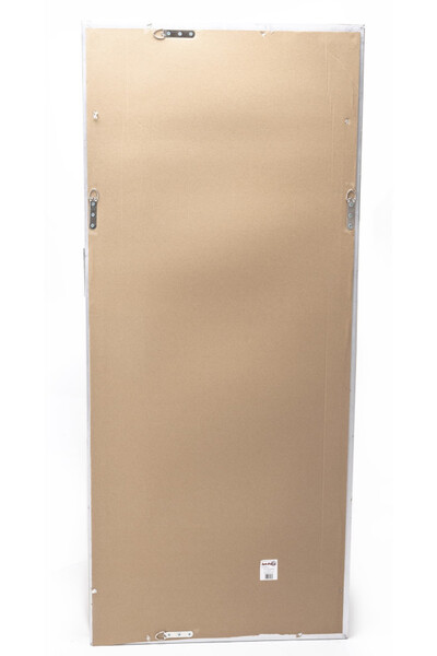 Ludmiła, lustro w barokowej ramie, białe złoto