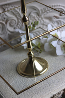 etażerka trzypiętrowa, kwadratowa, Lux Villa Gold Glamour