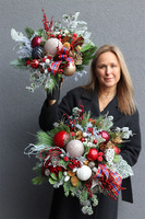 Angelo Dekorina Winter, bukiet nagrobny we wkładzie