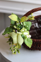 Zielona Chwila, dekorowany koszyczek wielkanocny