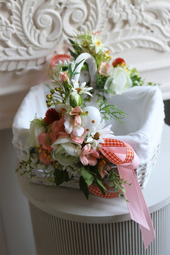 Morelisa, dekorowany koszyczek wielkanocny, wys.26cm