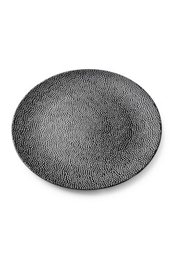 Jura, ozdobny czarny podtalerz, śr.33cm