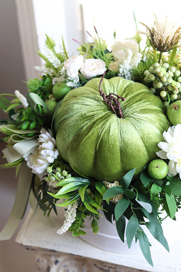 Dyniowy Green 3, jesienny flowerbox