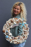 Blue Sea Miami, marynistyczny wianek na drzwi