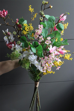 Moko Easter XL 2, bukiet do wazonu na wielkanocny stół, dł.97cm