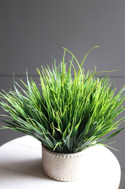 Issato Casa Creme, kompozycja ze sztucznych traw, wys.27cm 