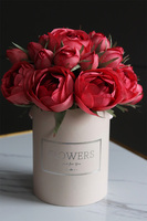 Love Pink, flowerbox kwiatowy na walentynki