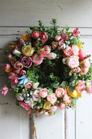 dekoracyjny wianek, Pinkallo, śr.29cm