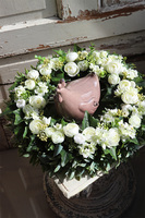 Feritea, wianek wielkanocny z kurą, śr.40cm