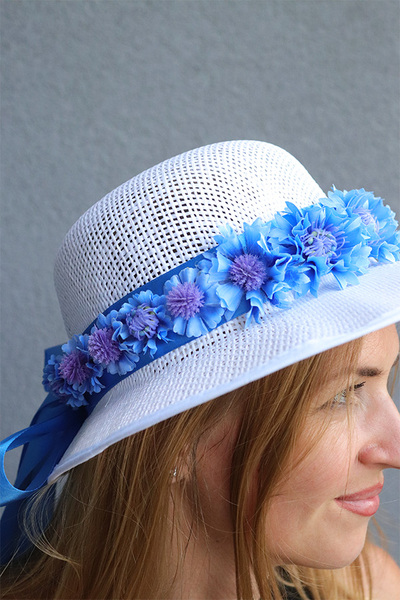 Chabry, dekoracja na kapelusz