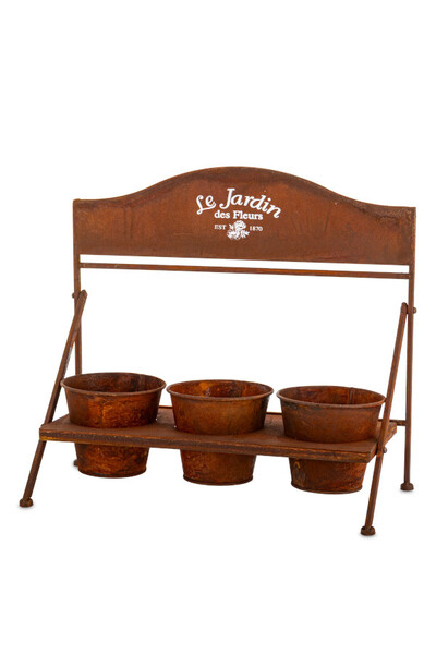 Jardin Rust, kwietnik stojak na kwiaty