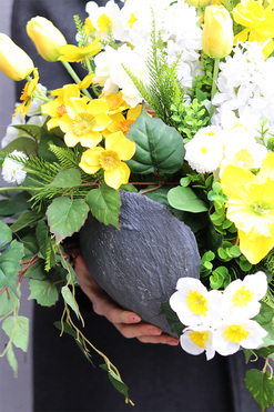 Amira Volcan 2, komplet dekoracji nagrobnych, kompozycja+bukiet