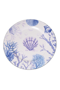 Morski, ozdobny podtalerz w klimacie lata, śr.32cm