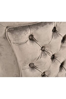 Glamour Mokka, krzesło welurowe tendom.pl