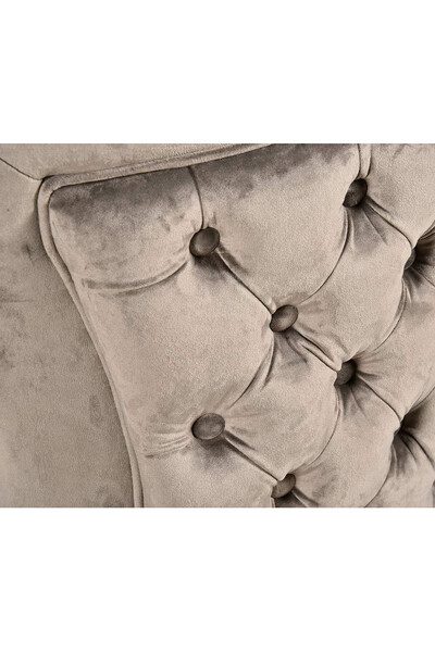 Glamour Mokka, krzesło welurowe tendom.pl