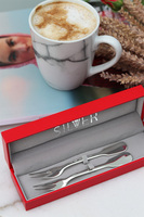 komplet do zakąsek w opakowaniu prezentowym, Omega, wym.13cm