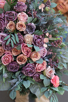 Fioletowa Mgła, wiązanka nagrobna