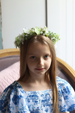 OD RĘKI Camillia, komunijny wianek na głowę, rozmiar uniwersalny