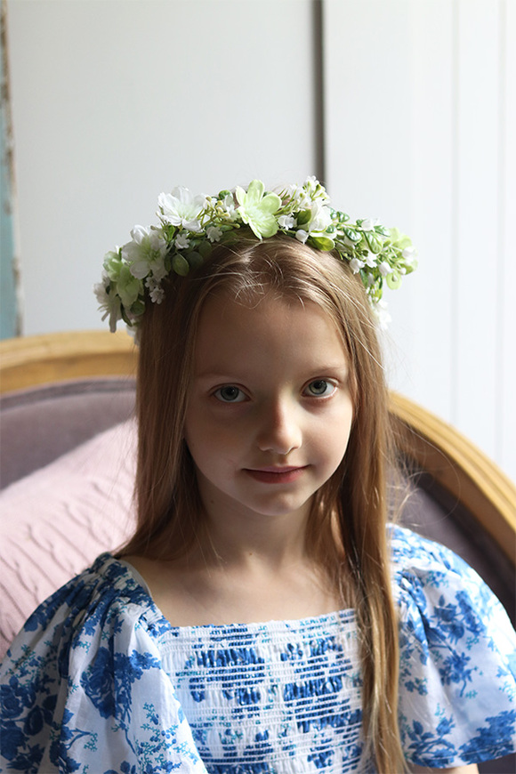  Camillia, komunijny wianek na głowę