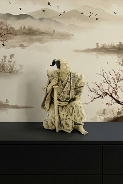 Samuraj, elegancka figurka dekoracyjna