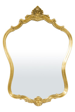 Antoinette A, lustro w złotej ramie, wym.88x61,5cm