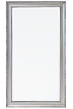 Palazzo Silver K, lustro w srebrnej ramie, wym.134x74cm