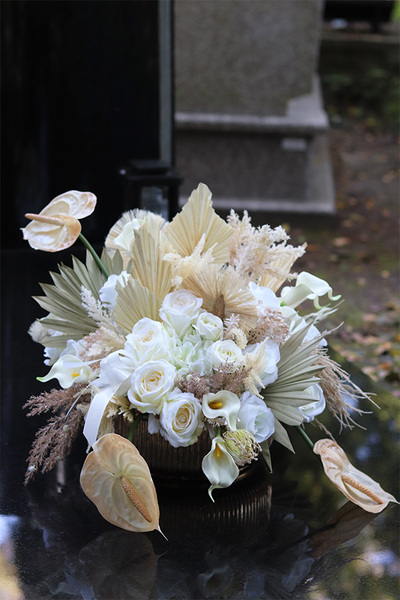 kompozycja nagrobna w misie, New York