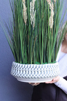 Klementa, nowoczesna kompozycja z trawami