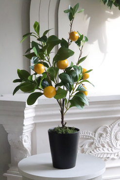 Sicilia Lemon, sztuczne drzewko cytrynowe, wys.69cm 