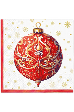 Winter Deco, świąteczne serwetki papierowe, 20szt