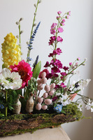 Meadow Wood Duck 2, wiosenna dekoracja kwiatowa