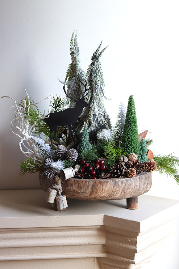 Scandi Solessi, świąteczny stroik na stół