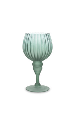 Vinho Verde A, elegancki świecznik kielich, wys.20cm
