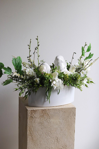 Manfredo Blanco, stroik wielkanocny z zającem