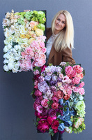 kwietna rama jednostronna, Spring Time, wym.50x70cm 