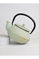 Awaji, żeliwny imbryk do herbaty, miętowy