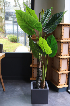Filodendron Fiberglass, sztuczna roślina w doniczce, wys.90cm