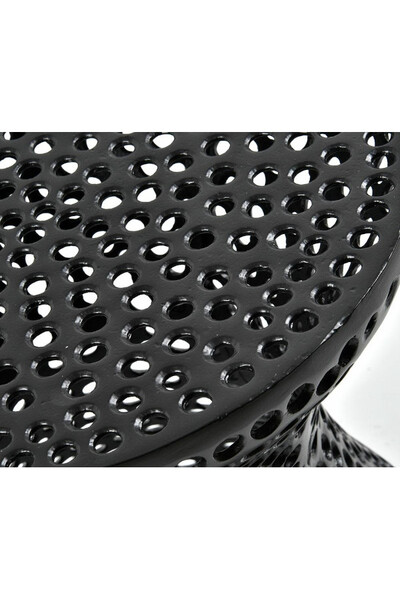 Nero, ażurowy stolik kawowy, wym.40x40x47cm