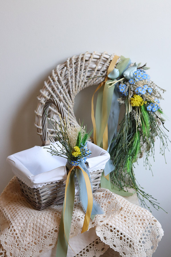 Pod Sikorką, komplet dekoracji wielkanocnych